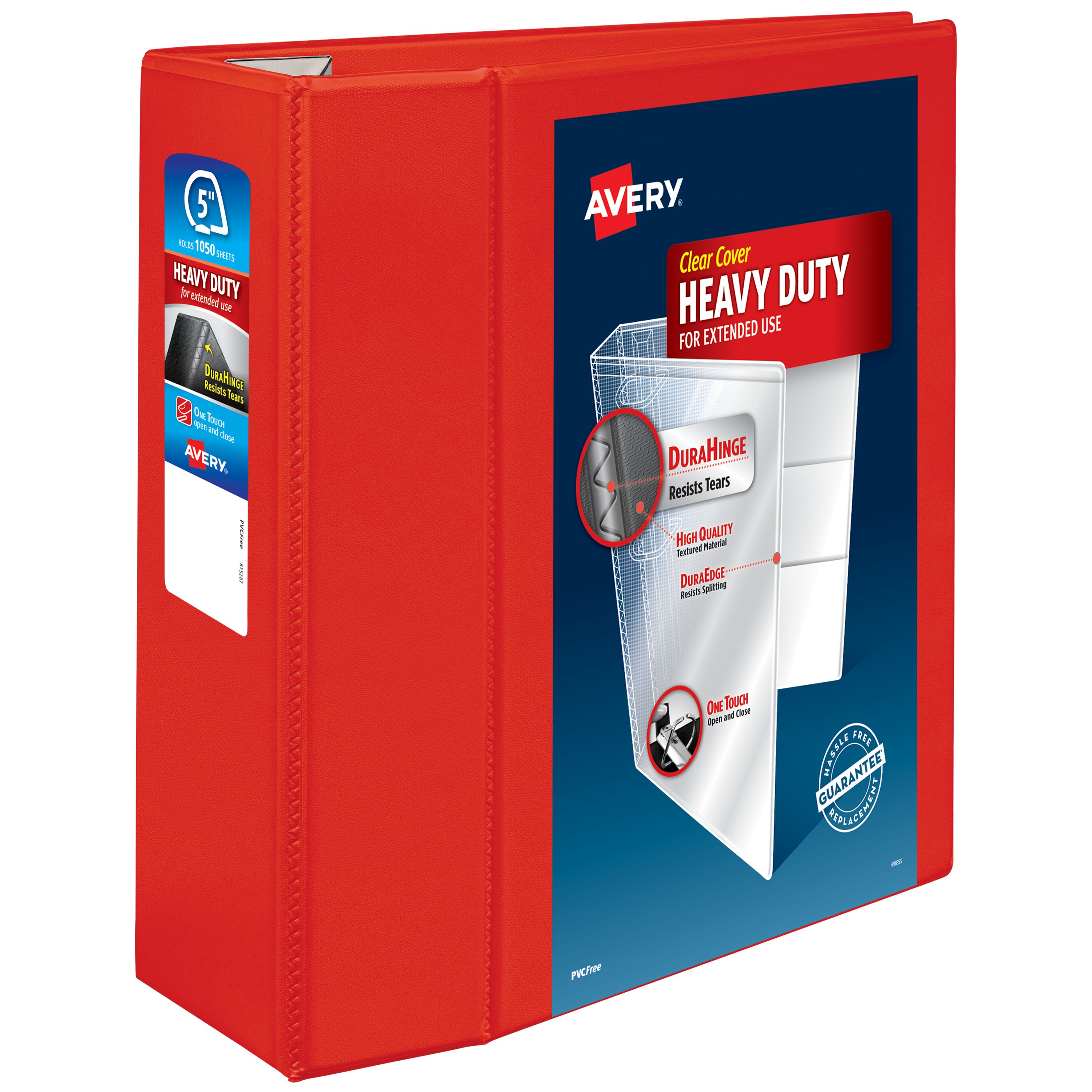 Heavy-Duty View Binder, 5
